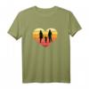 Ich liebe meine Familie Retro Herz T-Shirt – Perfektes Geschenk für Eltern, Muttertag & Vatertag, Zeige deine Familienliebe