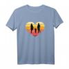 Ich liebe meine Familie Retro Herz T-Shirt – Perfektes Geschenk für Eltern, Muttertag & Vatertag, Zeige deine Familienliebe