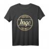 Bester Ingo der Welt T-Shirt – Personalisiertes Geschenk für Ingo Freunde, Bruder, Onkel & Familie