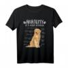 Lustiges Golden Retriever Anatomie T-Shirt für Hundehalter, Trainer & Hundeliebhaber – Perfekt für Gassi, Training & Hundeschule