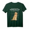 Lustiges Golden Retriever Anatomie T-Shirt für Hundehalter, Trainer & Hundeliebhaber – Perfekt für Gassi, Training & Hundeschule