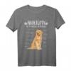 Lustiges Golden Retriever Anatomie T-Shirt für Hundehalter, Trainer & Hundeliebhaber – Perfekt für Gassi, Training & Hundeschule