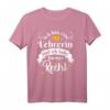 Ich Bin Eine Lehrerin Immer Recht Abschied T-Shirt – Lustiges Geschenk für Lehrerinnen zum Ruhestand, Abschluss, Geburtstag oder Muttertag