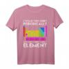 I Wear This Periodically Sarkastisches Chemie Elements T-Shirt – Lustiges Wissenschaftsdesign für Chemie-Ingenieure, Lehrer & Studenten
