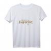 Für Perfektionisten & Erfolgsmenschen - Perfectly Imperfect T-Shirt mit humorvollem Design, ideal als Geschenk zum HapOwl, für Chefs, Prüfung & Erfolg