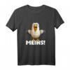 Lustiges Möwe T-Shirt mit Spruch 'Meins!' – Perfekt für Strandurlaub, Küste & Nordsee-Urlauber