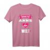 Beste Anne der Welt Geschenk T-Shirt - Persönliches Geschenk für Frauen mit Namen Anne