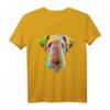 Splash Hund Airedale Terrier T-Shirt - Buntes Hundedesign als ideales Geschenk für Hundebesitzer