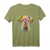 Splash Hund Airedale Terrier T-Shirt - Buntes Hundedesign als ideales Geschenk für Hundebesitzer