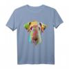 Splash Hund Airedale Terrier T-Shirt - Buntes Hundedesign als ideales Geschenk für Hundebesitzer