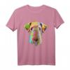 Splash Hund Airedale Terrier T-Shirt - Buntes Hundedesign als ideales Geschenk für Hundebesitzer