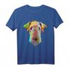 Splash Hund Airedale Terrier T-Shirt - Buntes Hundedesign als ideales Geschenk für Hundebesitzer