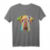 Splash Hund Airedale Terrier T-Shirt - Buntes Hundedesign als ideales Geschenk für Hundebesitzer
