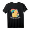 Buntes LGBTQ Regenbogen Quitscheenten Design CSD Rainbow T-Shirt - Unterstützung der Toleranz & Pride, Perfektes Geschenk für LGBTQ+ & Allies