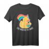 Buntes LGBTQ Regenbogen Quitscheenten Design CSD Rainbow T-Shirt - Unterstützung der Toleranz & Pride, Perfektes Geschenk für LGBTQ+ & Allies