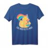 Buntes LGBTQ Regenbogen Quitscheenten Design CSD Rainbow T-Shirt - Unterstützung der Toleranz & Pride, Perfektes Geschenk für LGBTQ+ & Allies