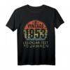 Vintage 1953 Legendär seit 70 Jahren T-Shirt – Lustiges Geburtstagsoutfit für Damen und Herren zum 70. Geburtstag