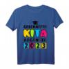 Kinder Kita Abgänger 2023 Schulkind T-Shirt für den ersten Schultag - Stolzes Schulanfänger Design für Mädchen und Jungen