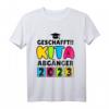 Kinder Kita Abgänger 2023 Schulkind T-Shirt für den ersten Schultag - Stolzes Schulanfänger Design für Mädchen und Jungen