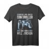 Reicht mir den Controller König will Zocken Gaming T-Shirt – Lustiges Gamer T-Shirt für Geburtstag & Geschenkideen