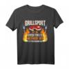 Lustiges Grillspruch T-Shirt 'Grillsport Fettverbrennung' – Perfektes Geschenk für BBQ-Liebhaber, Grillfans & Gartenparty-Helden