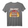 Lustiges Grillspruch T-Shirt 'Grillsport Fettverbrennung' – Perfektes Geschenk für BBQ-Liebhaber, Grillfans & Gartenparty-Helden