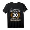 20 Jähriges Firmenjubiläum T-Shirt - Das perfekte Kollegen Geschenk für 20 Dienstjahre & Wertschätzung