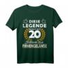 20 Jähriges Firmenjubiläum T-Shirt - Das perfekte Kollegen Geschenk für 20 Dienstjahre & Wertschätzung
