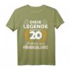 20 Jähriges Firmenjubiläum T-Shirt - Das perfekte Kollegen Geschenk für 20 Dienstjahre & Wertschätzung
