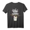Just A Girl Who Loves Hamsters - Lustiges Hamster T-Shirt für Frauen, Geburtstags- und Weihnachtsgeschenk für Hamsterliebhaberinnen