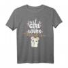 Just A Girl Who Loves Hamsters - Lustiges Hamster T-Shirt für Frauen, Geburtstags- und Weihnachtsgeschenk für Hamsterliebhaberinnen