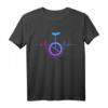 Einrad Herz T-Shirt Unicycle Herzschlag – Cooles Sport Geschenk für Einradfahrer und Vereinsmitglieder, Mädchen & Jungs