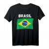 Brasilien Flagge Urlaub Vintage Grunge T-Shirt – Brasilianisches Fan-Outfit für Reisen, Geburtstag & Weihnachten