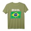 Brasilien Flagge Urlaub Vintage Grunge T-Shirt – Brasilianisches Fan-Outfit für Reisen, Geburtstag & Weihnachten