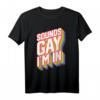 Lustiges LGBTQ+ Pride T-Shirt für Männer mit Regenbogen-Design und Gay I'm In - Perfekt für Pride Paraden & als Geschenk
