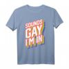 Lustiges LGBTQ+ Pride T-Shirt für Männer mit Regenbogen-Design und Gay I'm In - Perfekt für Pride Paraden & als Geschenk