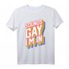Lustiges LGBTQ+ Pride T-Shirt für Männer mit Regenbogen-Design und Gay I'm In - Perfekt für Pride Paraden & als Geschenk