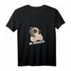 Damen Mops Nope Nö Einfach Nö T-Shirt mit V-Ausschnitt – Lustiges Hundebesitzerinnen Geschenk für Mopsliebhaberinnen