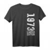 Geburtstagsdesign Limited Edition Vintage 1973 T-Shirt - Perfektes Geschenk für Geborene 1973, Freunde & Familie