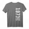 Geburtstagsdesign Limited Edition Vintage 1973 T-Shirt - Perfektes Geschenk für Geborene 1973, Freunde & Familie