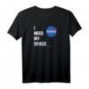 I NEED My Space – NASA Kennedy Space Center T-Shirt für Weltraum- und Raumfahrtfans, inkl. Space Shuttle, Mars, Saturn & mehr