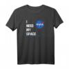 I NEED My Space – NASA Kennedy Space Center T-Shirt für Weltraum- und Raumfahrtfans, inkl. Space Shuttle, Mars, Saturn & mehr
