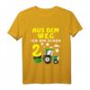 Kinder 2. Geburtstag Jungen Traktor Trecker T-Shirt – Lustiges Geburtstagsgeschenk für kleine Landmaschinenfans
