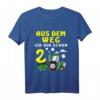 Kinder 2. Geburtstag Jungen Traktor Trecker T-Shirt – Lustiges Geburtstagsgeschenk für kleine Landmaschinenfans
