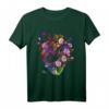 Anatomisches Herz mit Blumen T-Shirt für Frauen und Männer – Liebe und Wertschätzung zum Mutter-, Vater- oder Partnergeschenk