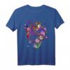 Anatomisches Herz mit Blumen T-Shirt für Frauen und Männer – Liebe und Wertschätzung zum Mutter-, Vater- oder Partnergeschenk