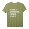 Lustiges LGBTQ Pride T-Shirt mit Spruch 'Männer Schmecken Einfach Besser' – Perfekt für Pride, Toleranz und Support
