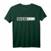 Squad T-Shirt mit Logo - Schwarz, klassisch geschnitten, ideal für Teams, Freunde & Kollegen bei Sport, Meetings & Teambuilding