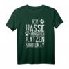 Lustiges HapOwl T-Shirt für Misanthropen, Katzenliebhaber & Menschenhasser - Sarkastischer Spruch für Damen & Herren