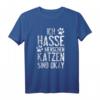 Lustiges HapOwl T-Shirt für Misanthropen, Katzenliebhaber & Menschenhasser - Sarkastischer Spruch für Damen & Herren